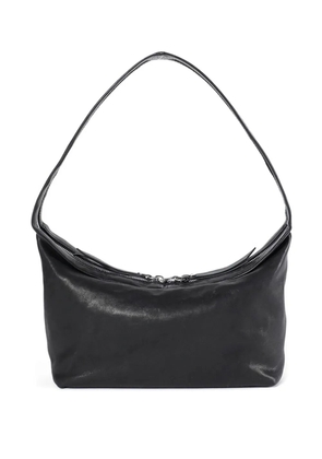 Ann Demeulemeester Lusi grained leather shoulder bag - Black