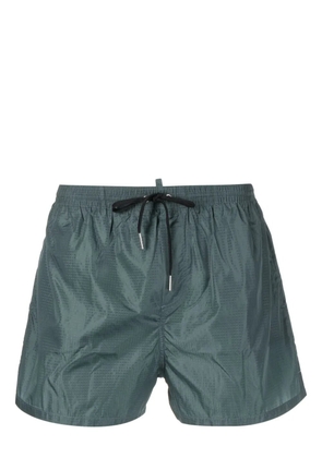DSQUARED2 logo-print swim shorts - Green