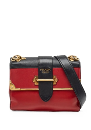 Prada Pre-Owned Cahier leather crossbody bag - Red
