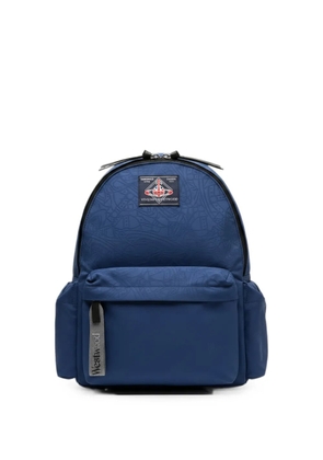 Vivienne Westwood Orb jacquard backpack - Blue