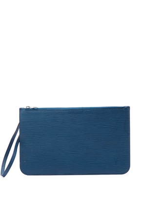 Louis Vuitton Pre-Owned 2013 Epi Neverfull Pochette pouch - Blue