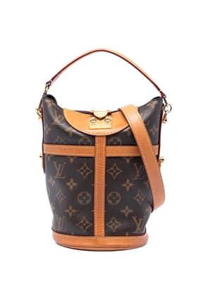 Louis Vuitton Pre-Owned 2019 Monogram Duffle bucket bag - Brown