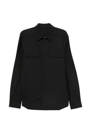 Rick Owens flap-pocket shirt - Black