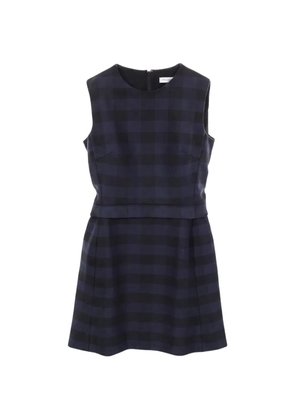 Christian Dior Pre-Owned checked mini dress - Black