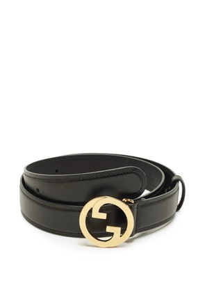 Gucci Pre-Owned Blondie leather belt - Black