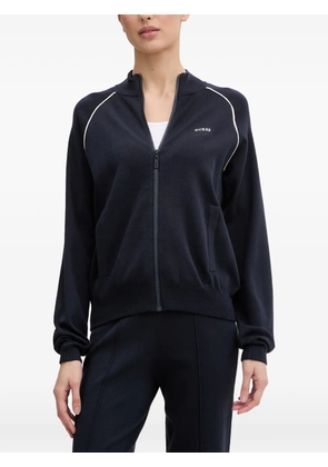 GUESS USA piped raglan-sleeve sweatshirt - Blue