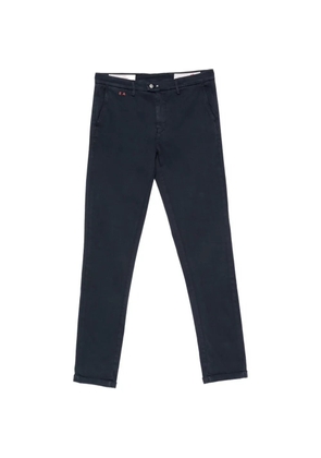 Sartoria Tramarossa Luis logo-detail trousers - Blue