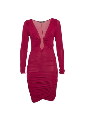 ISABEL MARANT Jordana ruched dress - Red
