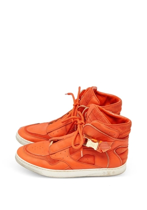 Louis Vuitton Pre-Owned high top sneakers - Orange