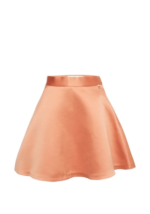 Elisabetta Franchi flared mini skirts - Orange
