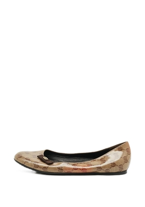 Gucci Pre-Owned Hysteria ballet flats - Neutrals