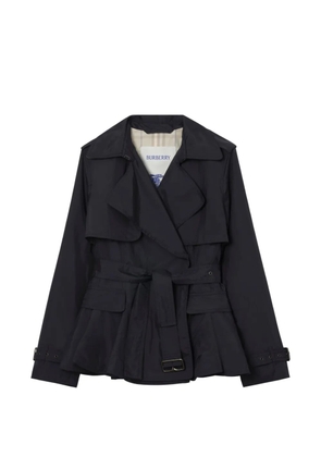 Burberry nylon Pembury trench jacket - Blue