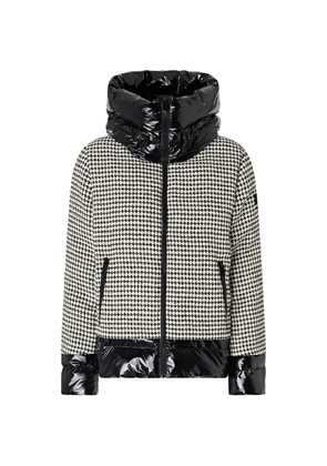 PINKO houndstooth-pattern padded jacket - Black