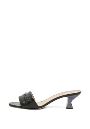 Fendi Pre-Owned logo sandals - Black