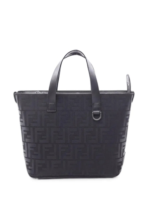 Fendi Pre-Owned 2020s FF logo tote bag - Black