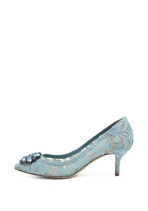 Dolce & Gabbana Pre-Owned Bellucci crystal-embellished pumps - Blue
