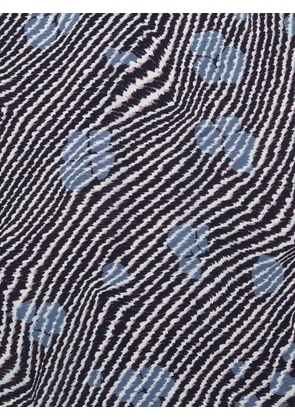 Bottega Veneta Pre-Owned printed silk scarf - Black