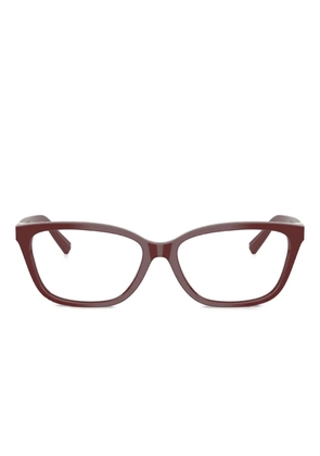 Tiffany & Co Eyewear rectangle-frame glasses - Red