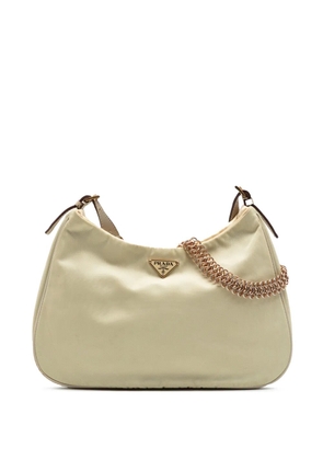 Prada Pre-Owned 2000-2013 Tessuto Chain shoulder bag - Brown