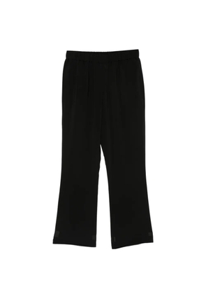 Junya Watanabe elasticated-waistband cropped trousers - Black