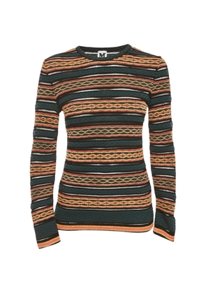 Missoni Pre-Owned patterned knit top - Green