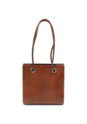 Cartier Panthère braided handle tote bag - Brown