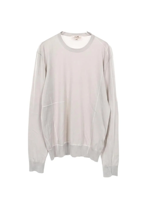 Hermès Pre-Owned 2010 fine-knit jumper - Grey