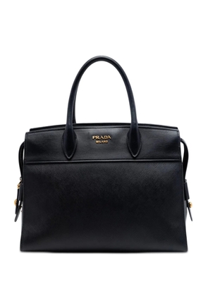 Prada Pre-Owned 2013-2026 Saffiano and City Calf Esplanade satchel - Black