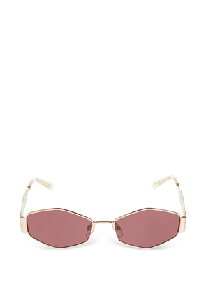 Marc Jacobs geometric-frame sunglasses - Gold