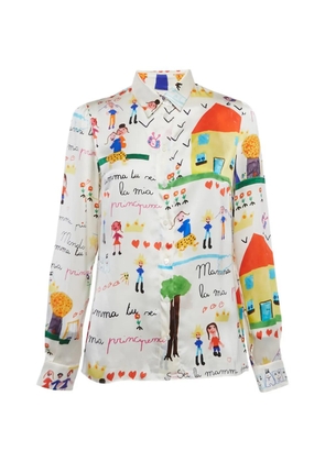 Dolce & Gabbana Pre-Owned DG Family-print shirt - White