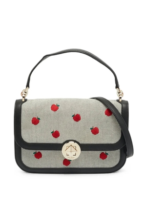 Kate Spade Audrey apple-motif tote bag - Black