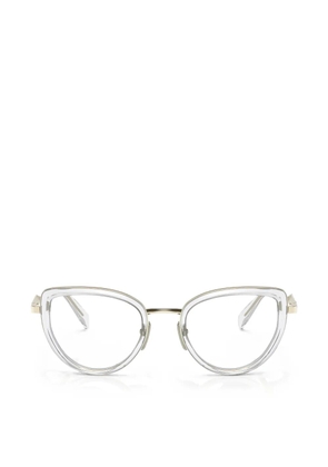 Prada Eyewear cat-eye-frame glasses - White
