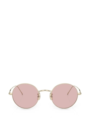 Oliver Peoples G. Ponti-3 round-frame sunglasses - Gold