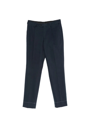 Brioni pleated straight-leg trousers - Blue