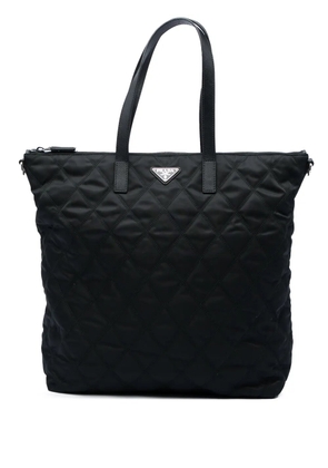 Prada Pre-Owned 2013-2026 Impuntu Tessuto satchel - Black