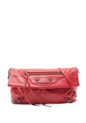 Balenciaga Pre-Owned 2000s envelope leather shoulder bag - Red