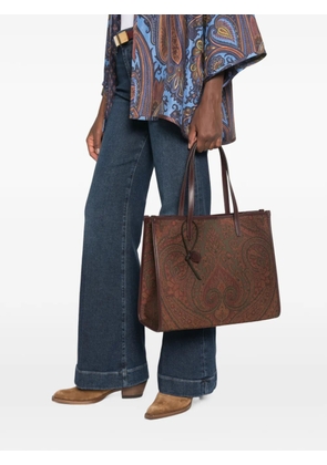 ETRO Paisley-print tote bag - Brown