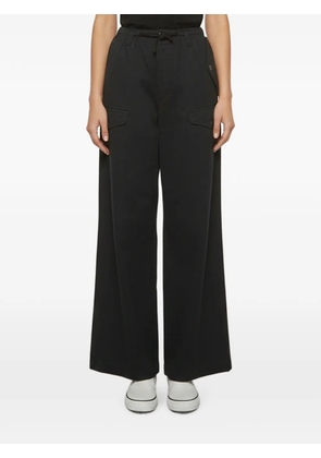 Dries Van Noten Pre-Owned wide-leg track pants - Black