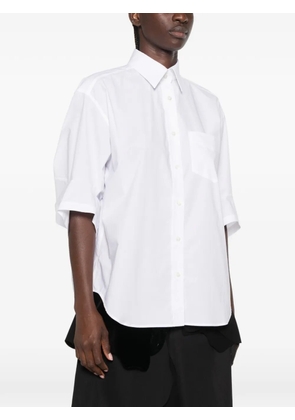 Moschino short-sleeve chest-pocket shirt - White