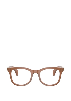 Moncler Eyewear logo-plaque glasses - Neutrals