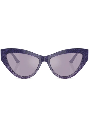 Jimmy Choo Eyewear cat-eye frame sunglasses - Purple