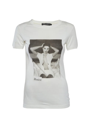 Dolce & Gabbana Pre-Owned Monica Bellucci-print T-shirt - White