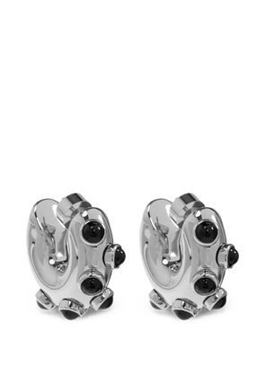 Marni stud-embellished hoop earrings - Silver