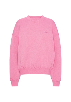 ROTATE BIRGER CHRISTENSEN heavy crewneck sweatshirt - Pink