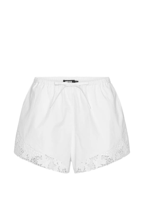 ROTATE BIRGER CHRISTENSEN drawstring lace shorts - White
