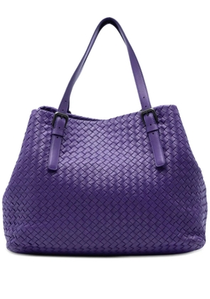 Bottega Veneta Pre-Owned 2012-2026 Large Nappa Intrecciato Cesta tote bag - Purple