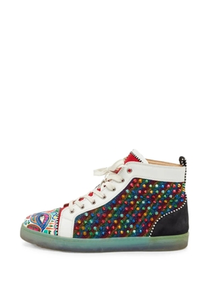 Christian Louboutin Pre-Owned Spikes high-top sneakers - White