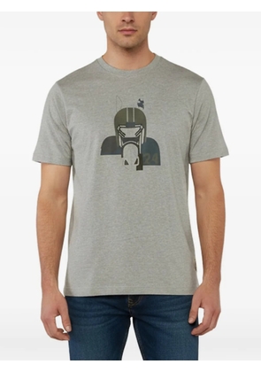 Hermès Pre-Owned Quarterb H print T-shirt - Grey