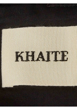 KHAITE Pre-Owned strapless corset top - Black