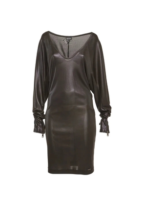 Just Cavalli Vintage zip-cuff mini dress - Black